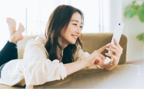 自宅から好きな時間にアクセスできます